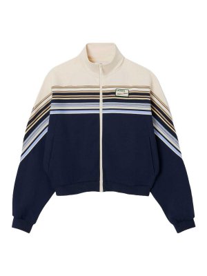 LACOSTE: crew necks - Zipper Sweater Made In France