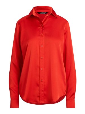 LAUREN RALPH LAUREN: Camisas - Camisa - Color Carne Y Neutral