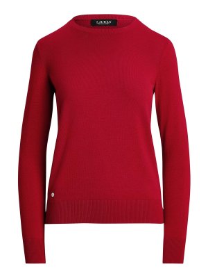 LAUREN RALPH LAUREN: crew necks - Shavonne-Long Sleeve-Pullover