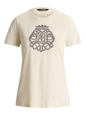 LAUREN RALPH LAUREN: t-shirts - Katlin-Short Sleeve-T-Shirt