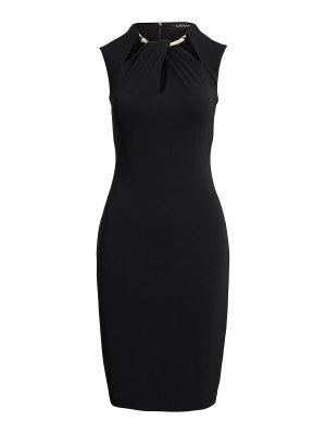 LAUREN RALPH LAUREN: cocktail dresses - Corentyne-Short Sleeve-Cocktail Dress