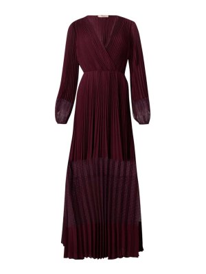 TWINSET: Vestidos de noche - Vestido De Noche - Rojo Oscuro