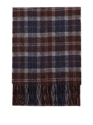 BARBOUR: sciarpe e foulard - Sciarpa in lana d'agnello scozzese