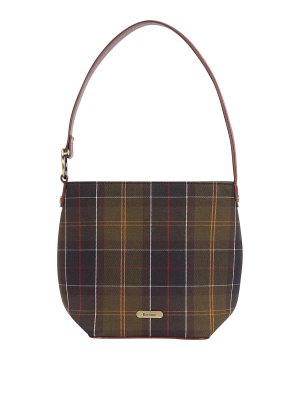 BARBOUR: Bucket bags - Cedar Tartan Bucket Bag
