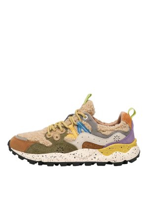 FLOWER MOUNTAIN: Sneaker - Sneaker - Braun