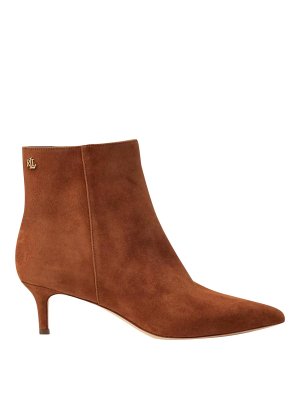 LAUREN RALPH LAUREN: Botines - Botines - Marrón