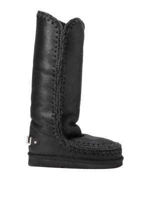 MOU ESKIMO: Bottes - Bottes - Noir