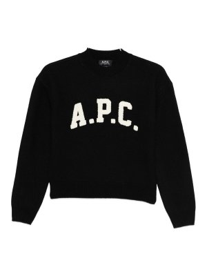 A.P.C.: Sweatshirts und Pullover - Sweatshirt - Schwarz