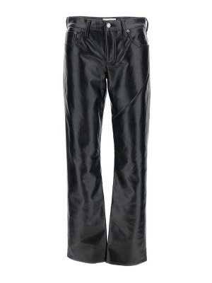 AGOLDE: Pantalones casual - Pantalón Casual - Negro