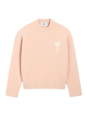 AMI PARIS: maglia collo rotondo - Maglione Girocollo  De Coeur