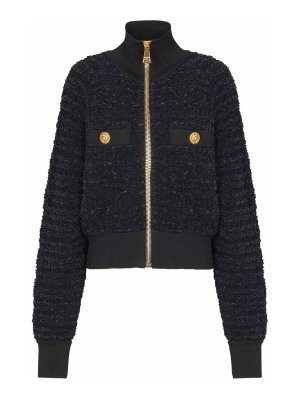 Balmain: Bomberjacken - Bomberjacke - Schwarz