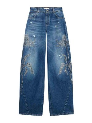 BE BLUMARINE: straight leg jeans - Jeans Decorati