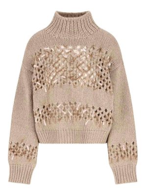 BRUNELLO CUCINELLI: crew necks - Ribbed Sweater