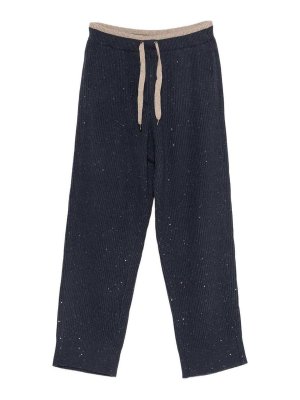 BRUNELLO CUCINELLI: tracksuit bottoms - Sports Pants With Drawstring