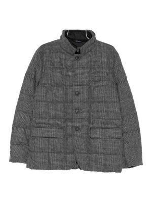 FAY: knee length coats - Checked Coat