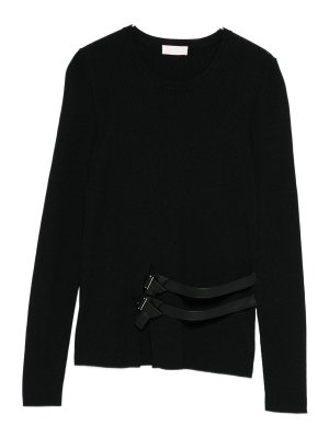 Liu Jo: crew necks - Sweater With Buckle