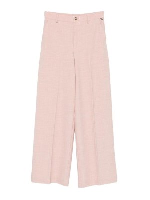 Liu Jo: カジュアルトラウザー - カジュアルパンツ - ヌードカラー