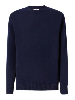 MC2 SAINT BARTH: crew necks - Maglione Regent In Lambswool Blu Notte