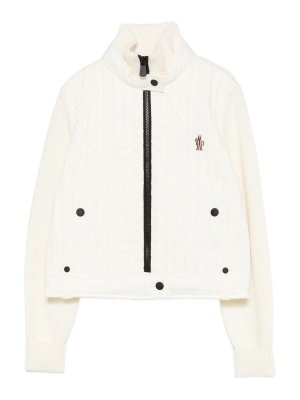 MONCLER: カジュアルジャケット - カジュアルジャケット - 白