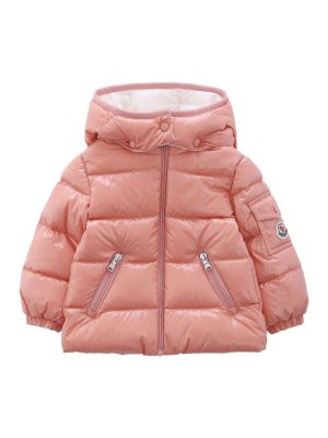 MONCLER JR: padded jackets - Quilted Jacket With Hood