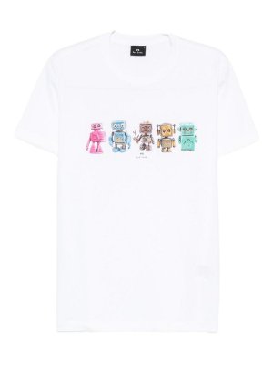 PAUL SMITH: T-shirts - T-Shirt - Blanc