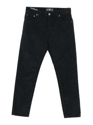 PT TORINO: casual trousers - Ribbed Trousers