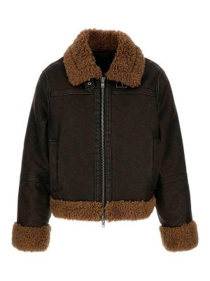 STAND STUDIO: Fourrure - Manteau En Fourrure - Marron