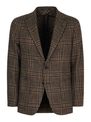 TAGLIATORE: casual jackets - Checked Jacket