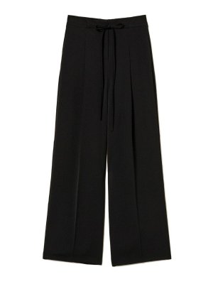 TWINSET: Pantalones casual - Pantalón Casual - Negro