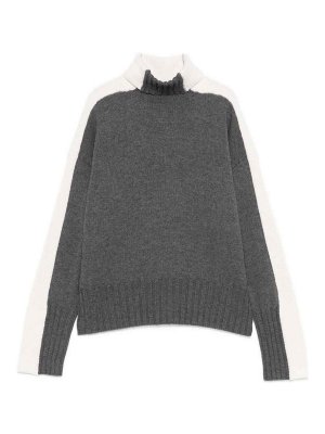 TWINSET: Rollkragenpullover  und Polo-Ausschnitt - Rollkragenpullover - Grau