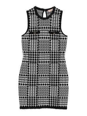 TWINSET: short dresses - Short Checked Dress