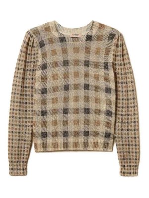 TWINSET: クルーネック - クルーネック - ブラウン