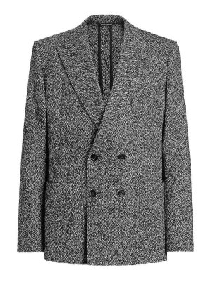 DOLCE & GABBANA: Blazer - Blazer - Grau
