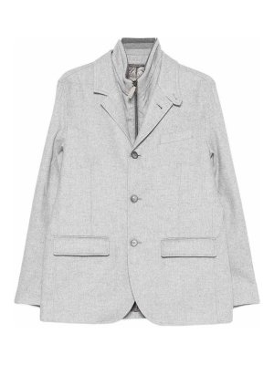 HERNO: Blazer - Blazer - Grau