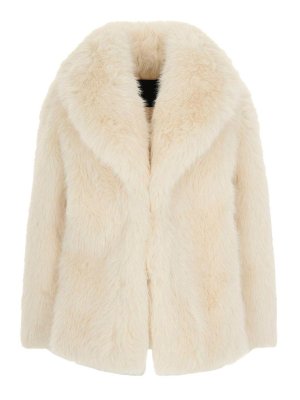 Liu Jo: Pelz und Shearling - Pelz - Weiß