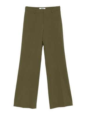 m.s.g.m.: Pantalones casual - Pantalón Casual - Verde