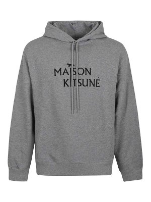 MAISON KITSUNÉ: Sweatshirts & Pulls - Sweat-Shirts - Gris
