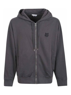 MAISON KITSUNÉ: Sweatshirts & Pulls - Sweat-Shirts - Noir