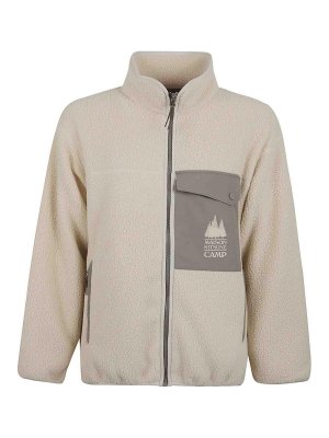 MAISON KITSUNÉ: Vestes casuals - Veste Casual - Beige Clair