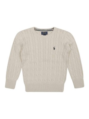 RALPH LAUREN: クルーネック - クルーネック - クリーム