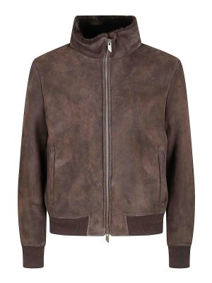 SALVATORE SANTORO: Bombers - Bomber - Marron