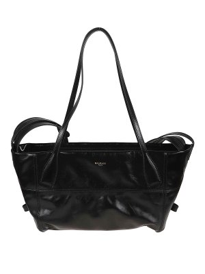 Balmain: Sacs à main - Sac Cabas - Noir