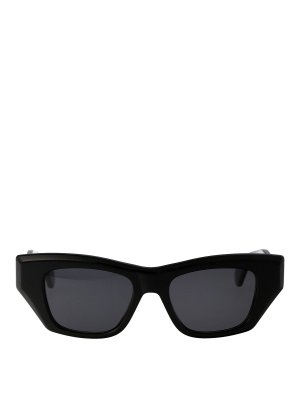 Alaïa: Sonnenbrillen - Sonnenbrille - Schwarz