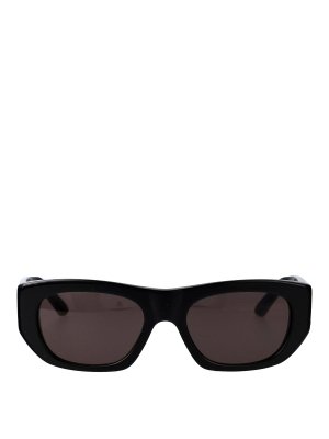 ALEXANDER MCQUEEN: Lunettes de soleil - Lunettes De Soleil - Noir