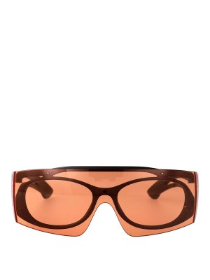 ALEXANDER MCQUEEN: Lunettes de soleil - Lunettes De Soleil - Noir