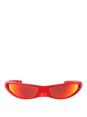 BALENCIAGA: Gafas de sol - Gafas De Sol - Rojo