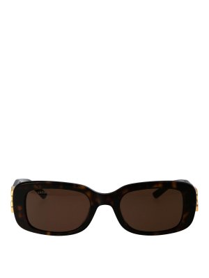 BALENCIAGA: Lunettes de soleil - Lunettes De Soleil - Marron