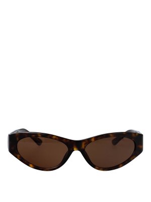 BALENCIAGA: Lunettes de soleil - Lunettes De Soleil - Marron