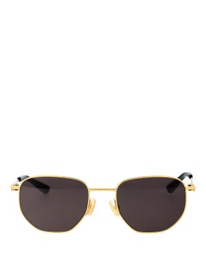 BOTTEGA VENETA: Lunettes de soleil - Lunettes De Soleil - Or