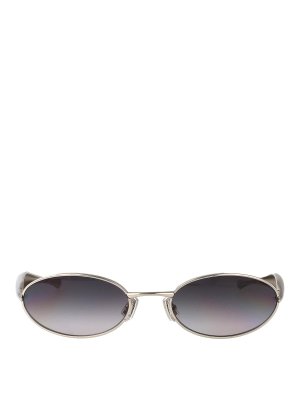BOTTEGA VENETA: Gafas de sol - Gafas De Sol - Plata